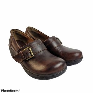 Born Brown leather casual shoes‎ Womans 8M